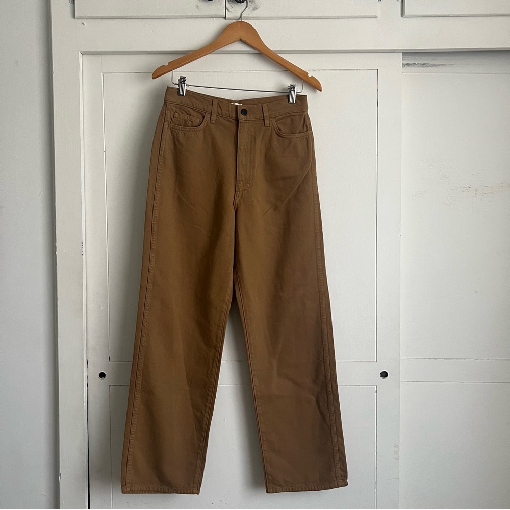 OZMA Tan Wide Leg Women's Pants